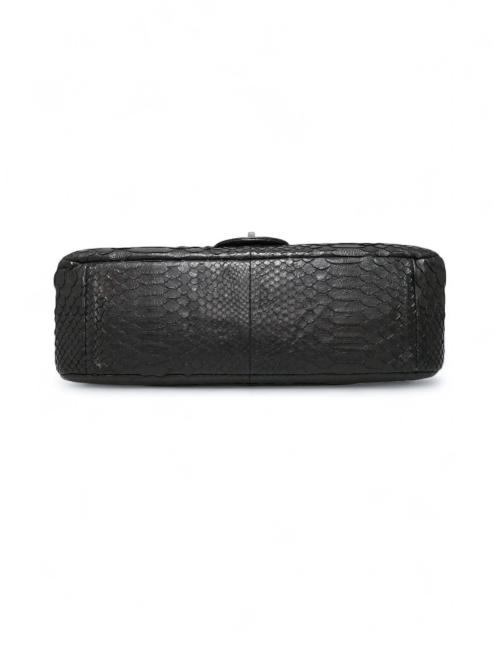 2.55 CHANEL all black python
