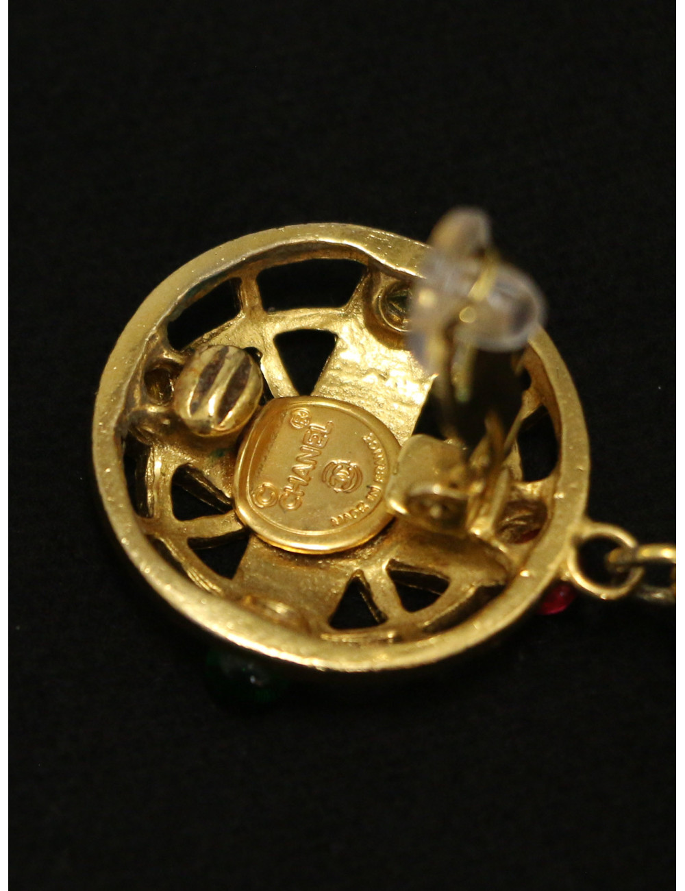 Rare Clips pendants CHANEL cage