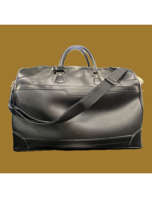 Sac de voyage puis Vuitton cuir épi noir