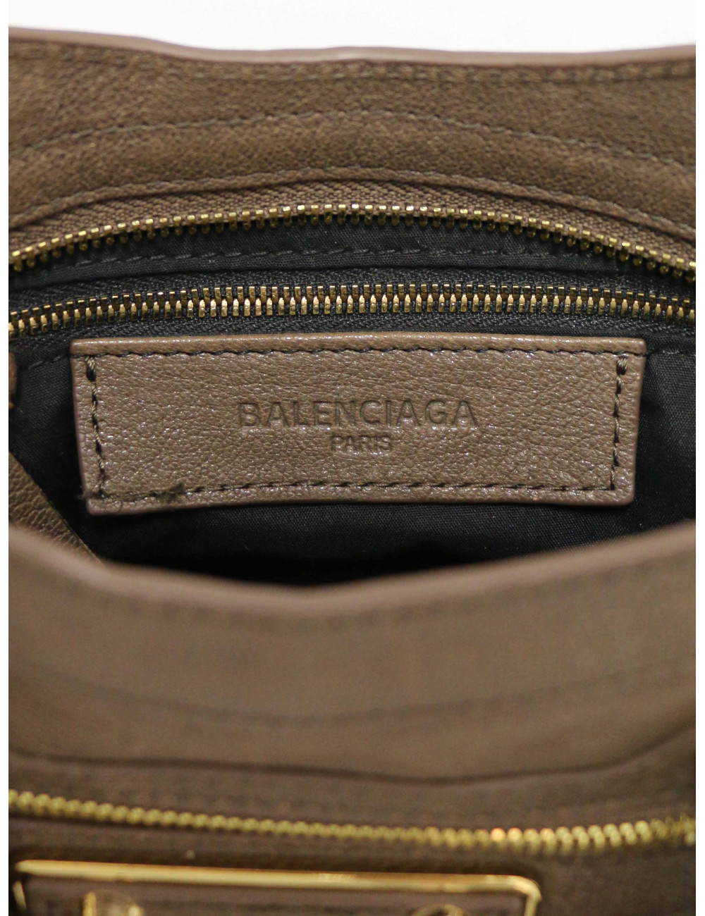 Sac City BALENCIAGA taupe