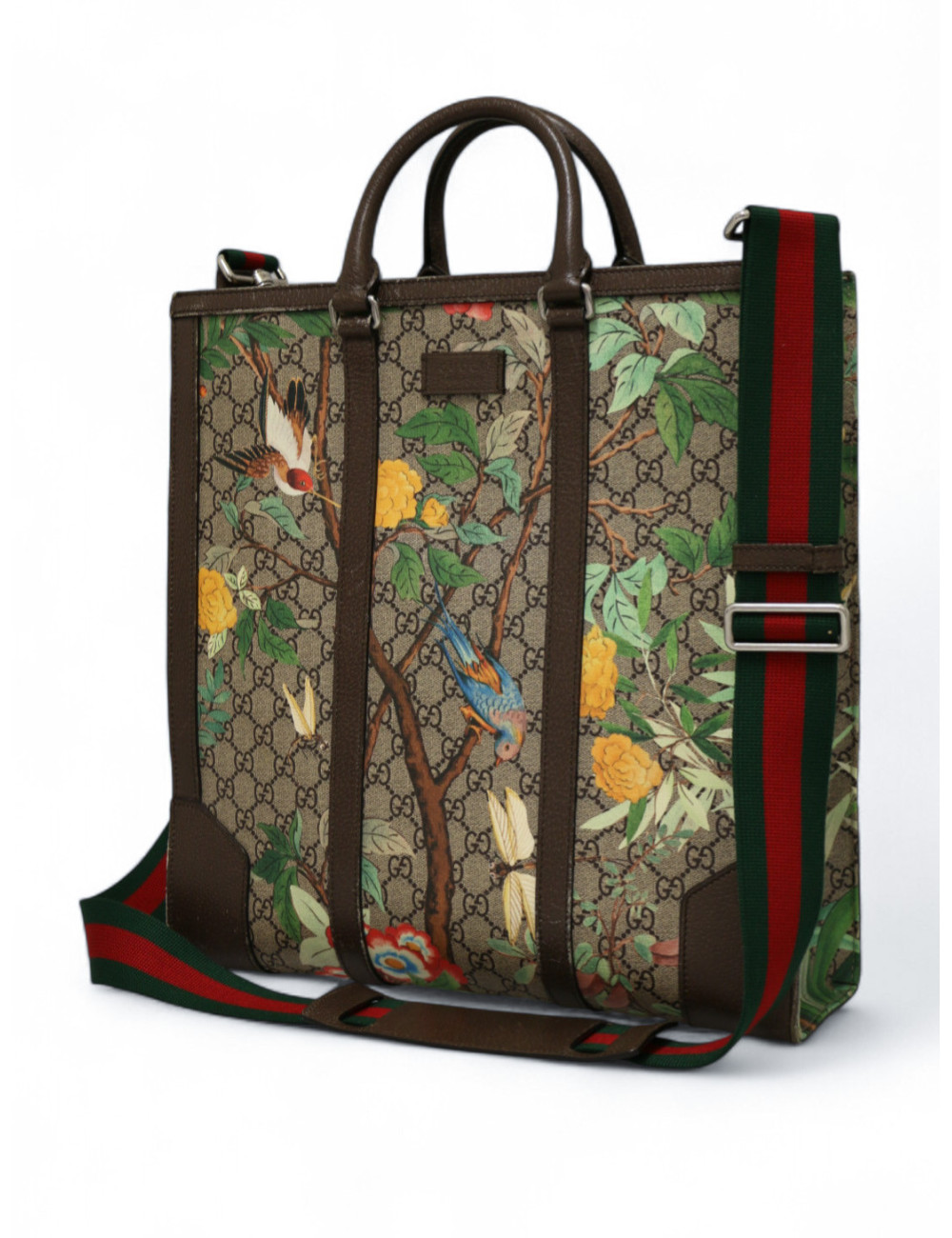 Grand cabas Gucci Tian Perspective Naturelle certifié authentique.