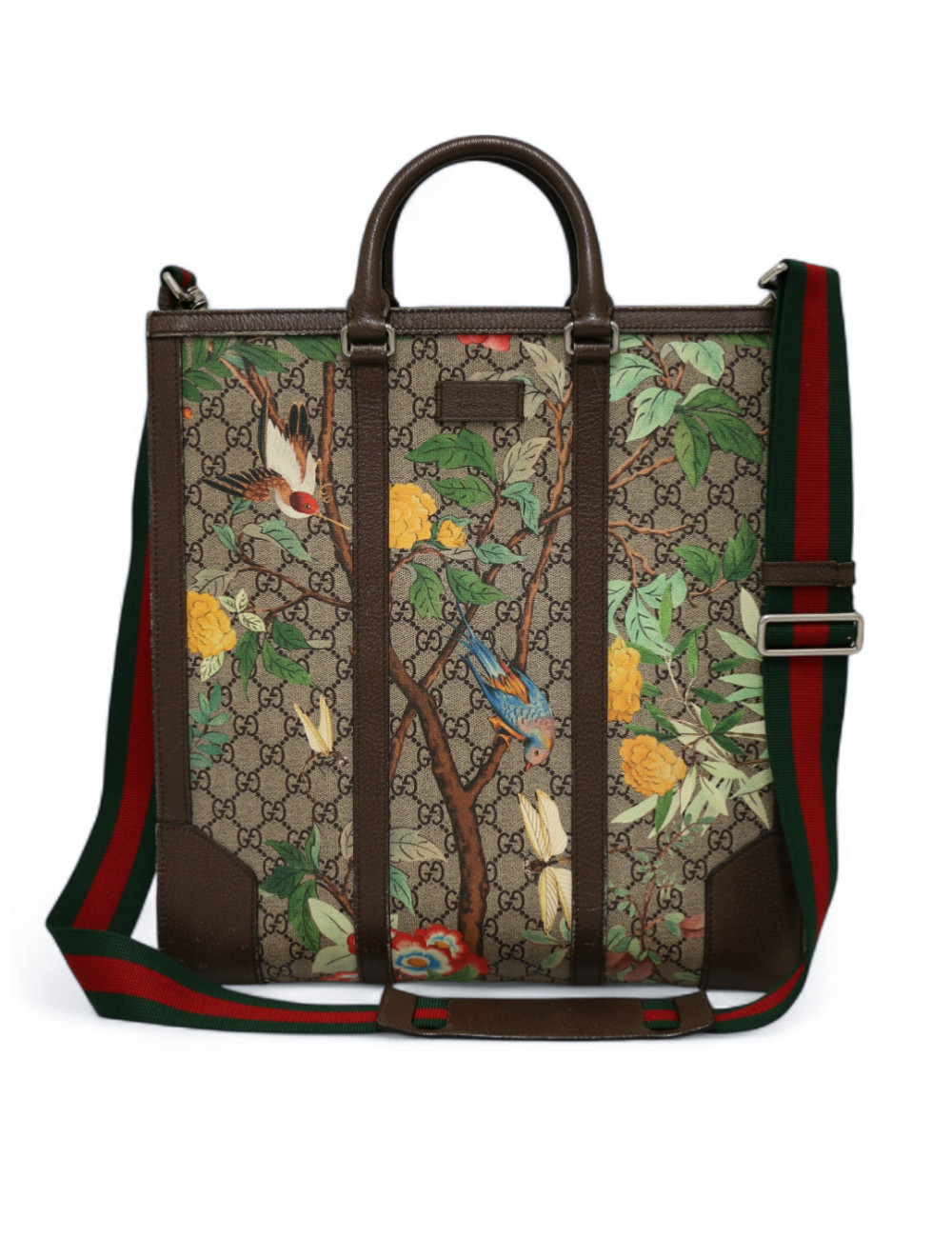 Grand cabas Gucci Tian Perspective Naturelle certifié authentique.