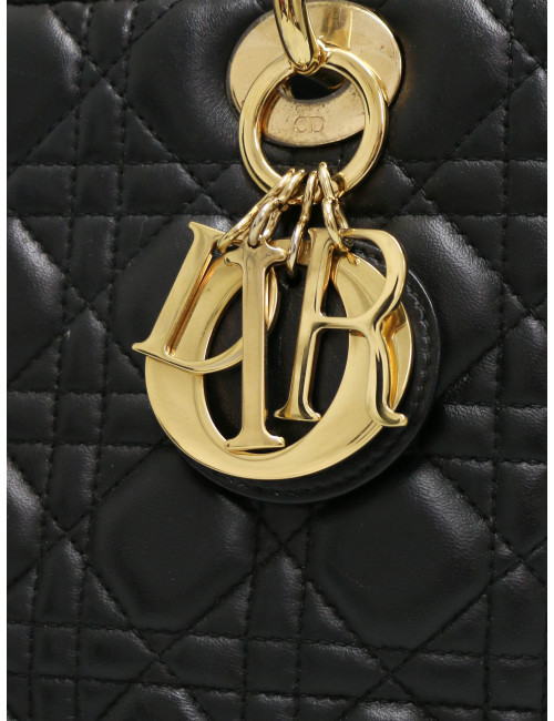 Sac Lady DIOR small noir