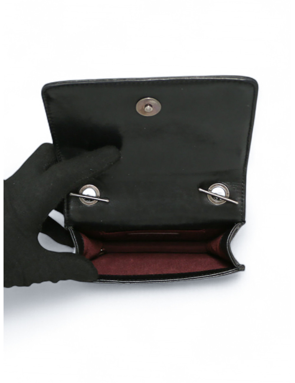 Mini sac CHANEL Boy brick Lego noir