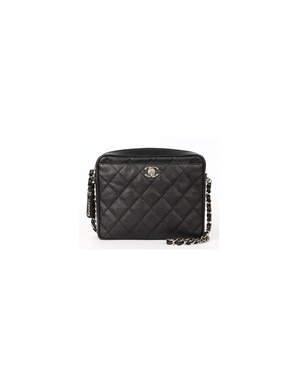 Sac caméra CHANEL caviar noir