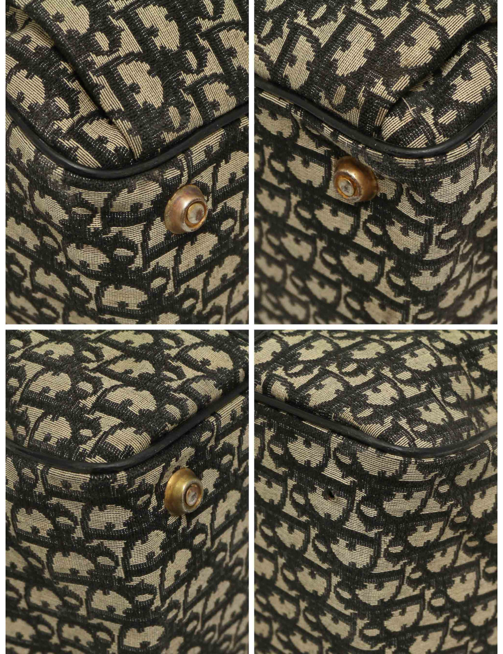 Sac de voyage Dior oblique : occasion certifiée authentique.