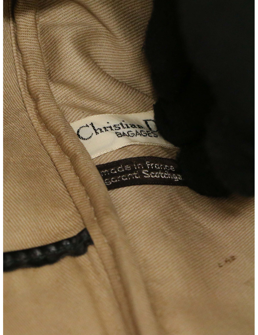 Sac de voyage Dior oblique : occasion certifiée authentique.