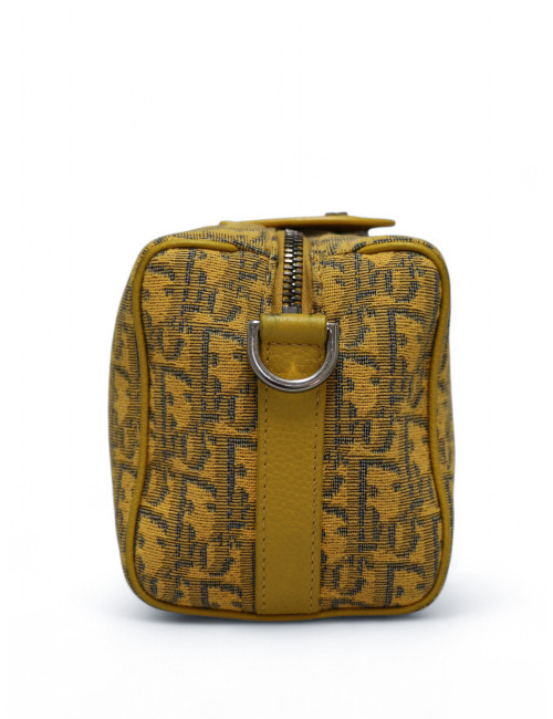 Sac Dior Lingot 22 en toile jaune : occasion certifiée authentique