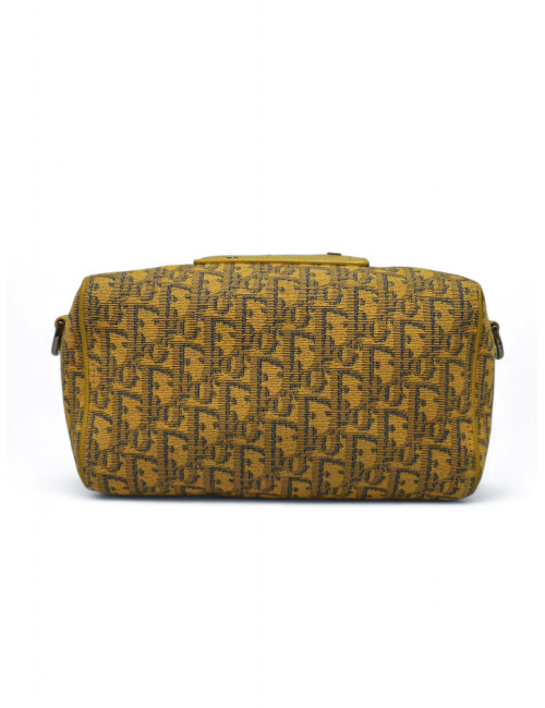 Sac Dior Lingot 22 en toile jaune : occasion certifiée authentique