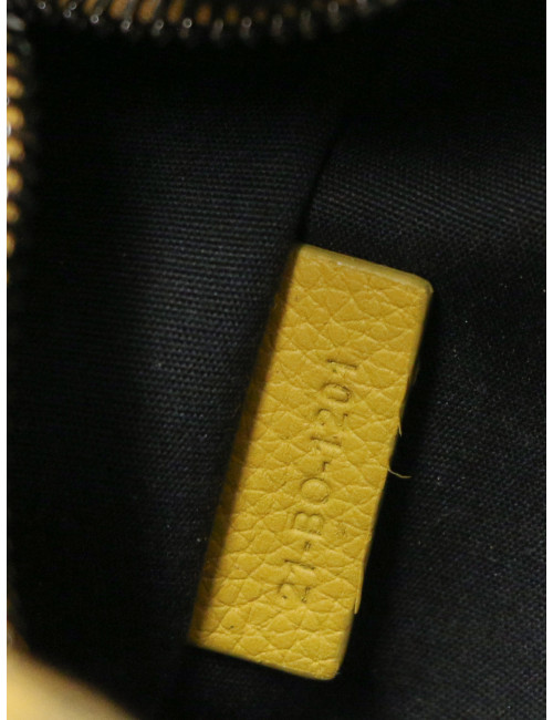 Sac Dior Lingot 22 en toile jaune : occasion certifiée authentique