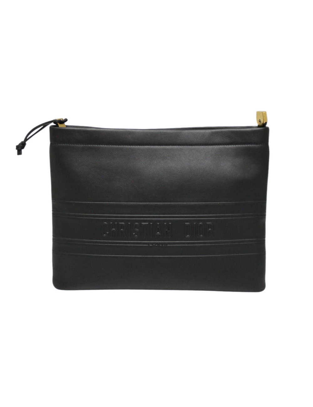 Sac à dos FENDI cuir grainé Kaki