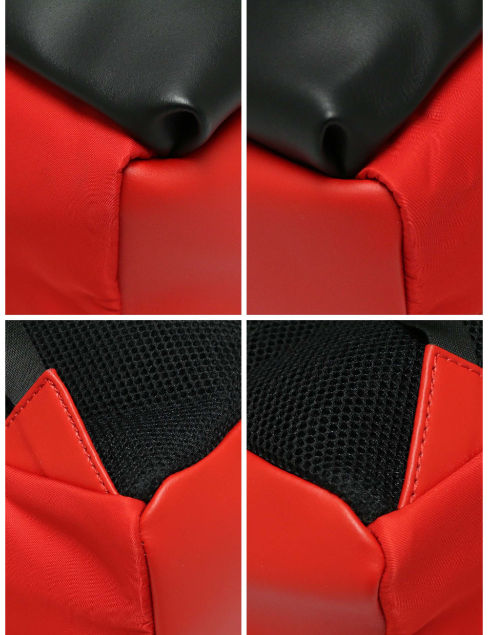 Sac à dos FENDI cuir rouge et noir