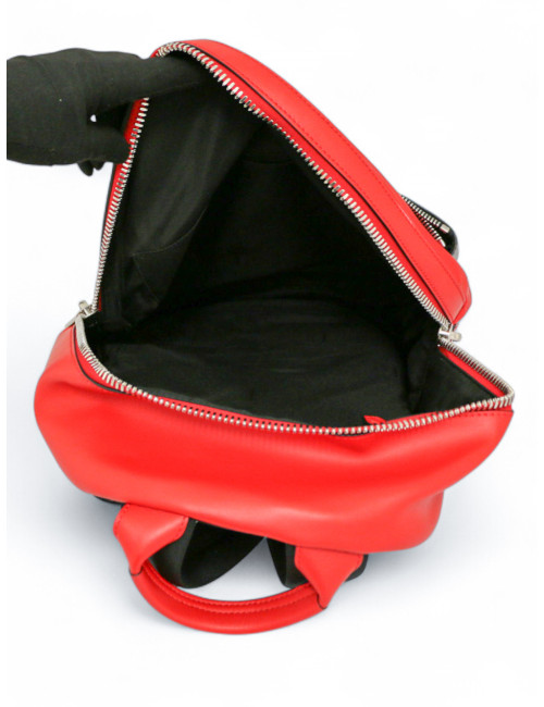 Sac à dos FENDI cuir rouge et noir