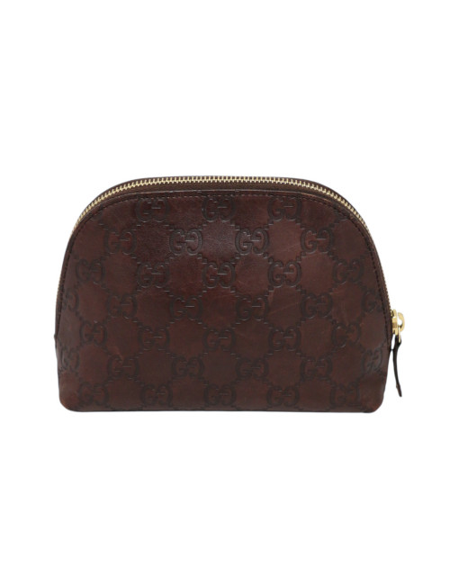 Pochette Gucci Guccissima cuir Monogramme