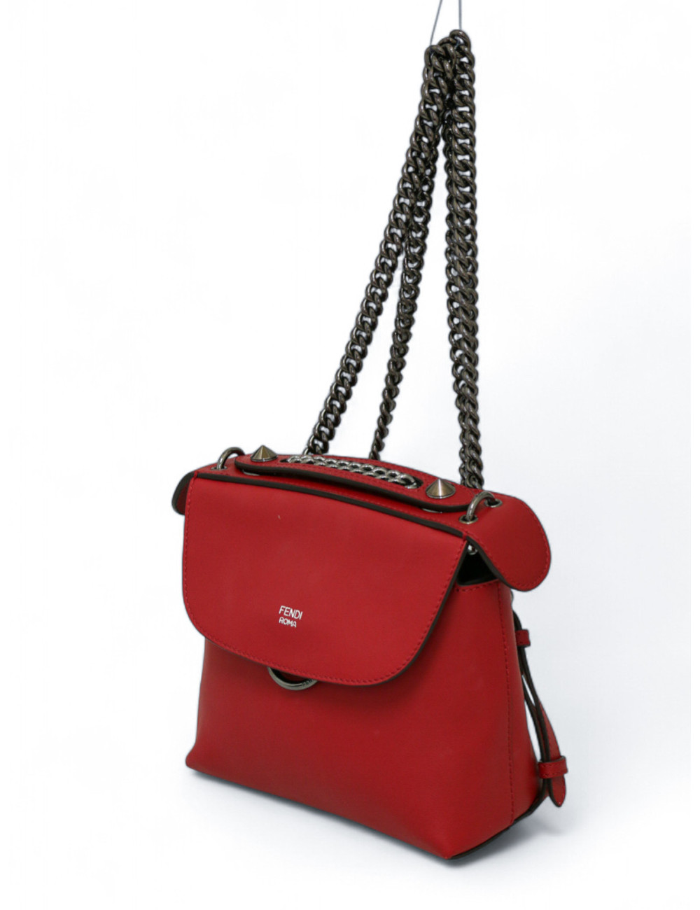 Mini sac à dos Back to school FENDI rouge