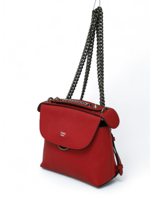 Mini sac à dos FENDI Back to school rouge