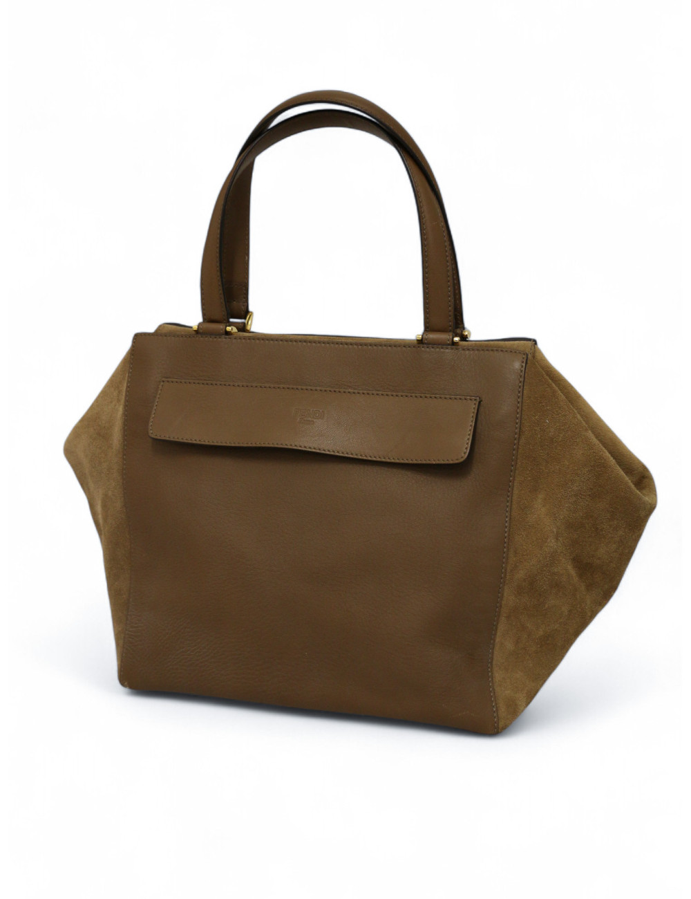 Sac FENDI Boxy bi-matière