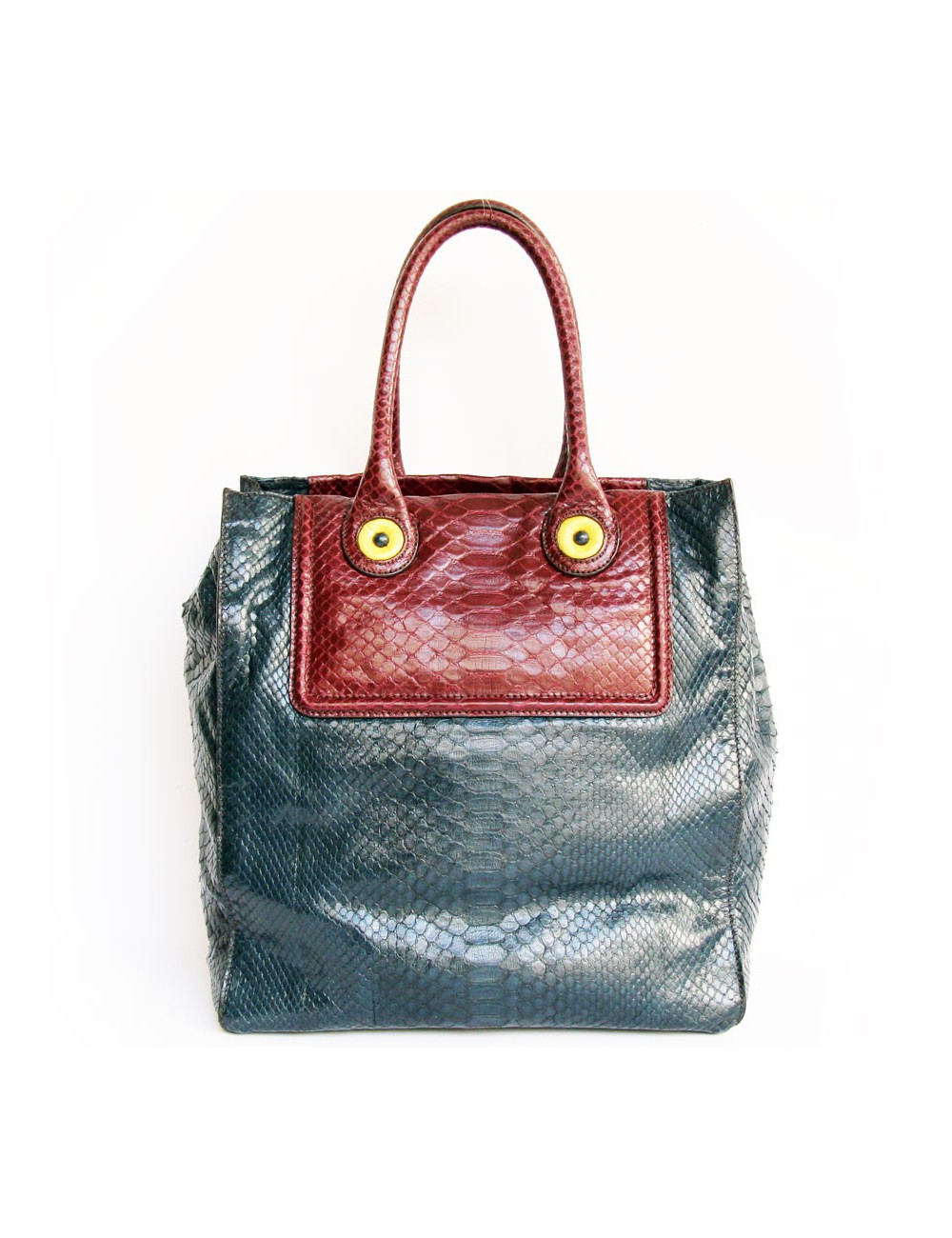 Sac ZAGLIANI  python bicolore