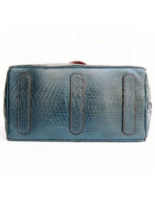 Sac ZAGLIANI  python bicolore