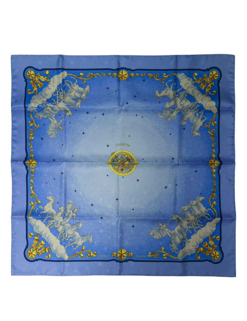 Carré HERMES Cosmos soie