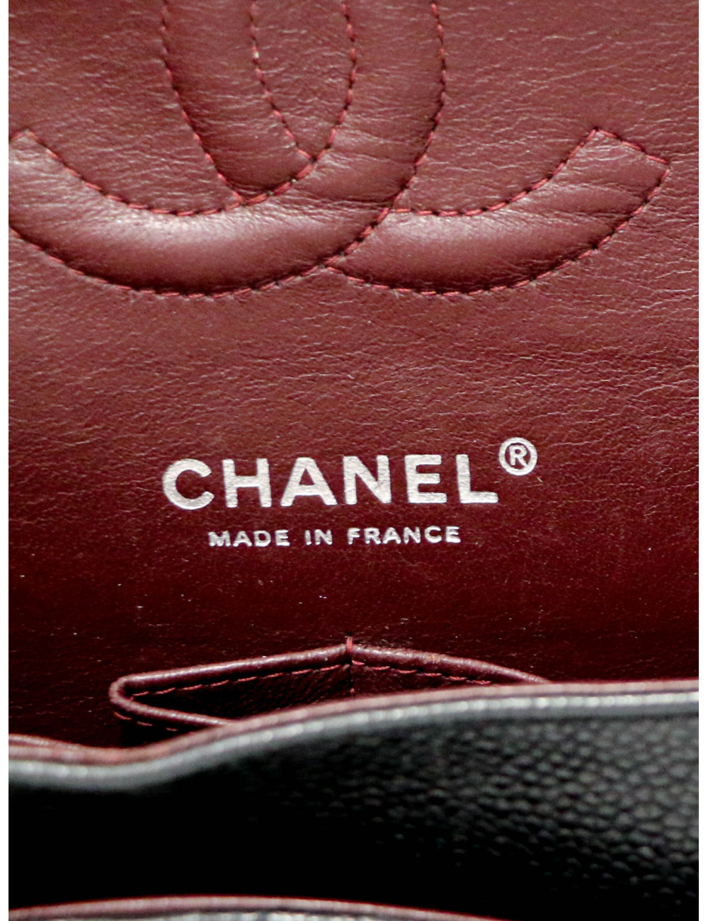 Sac Timeless médium caviar CHANEL noir