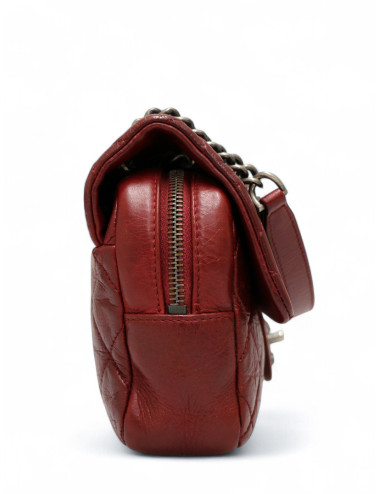 Sac CHANEL bordeaux fermeture zip 2