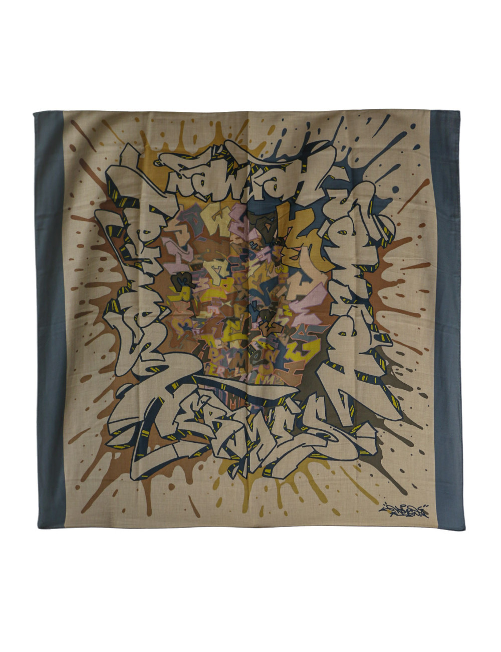 Chale HERMES Graff cachemere beige