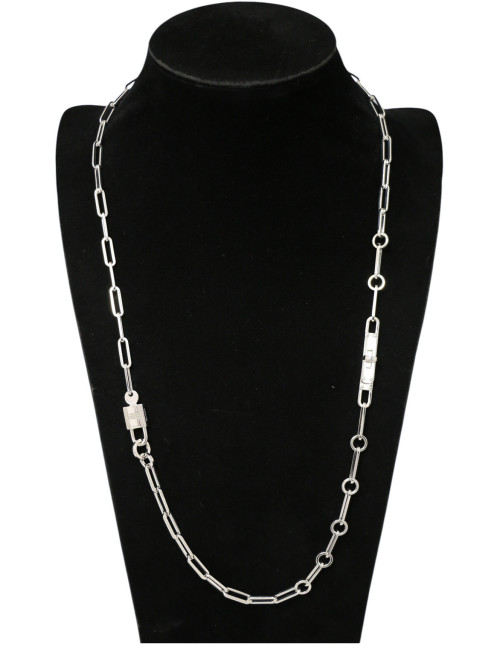 Sautoir Kelly Cadenas HERME Argent