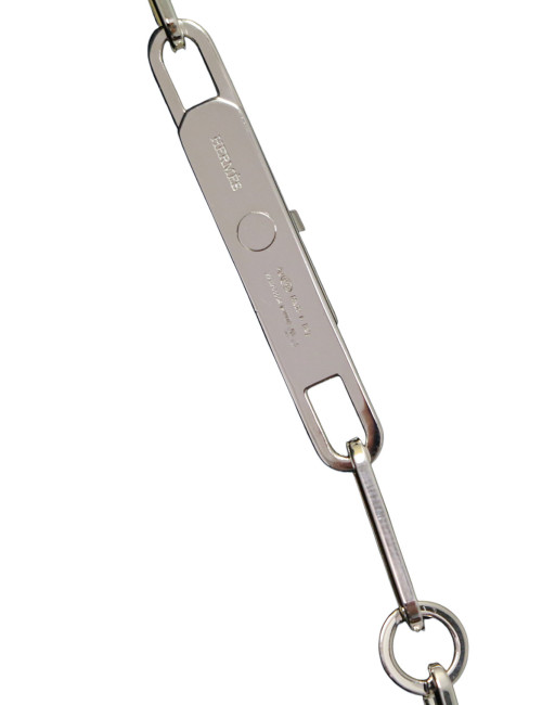 Sautoir Kelly Cadenas HERMES Argent