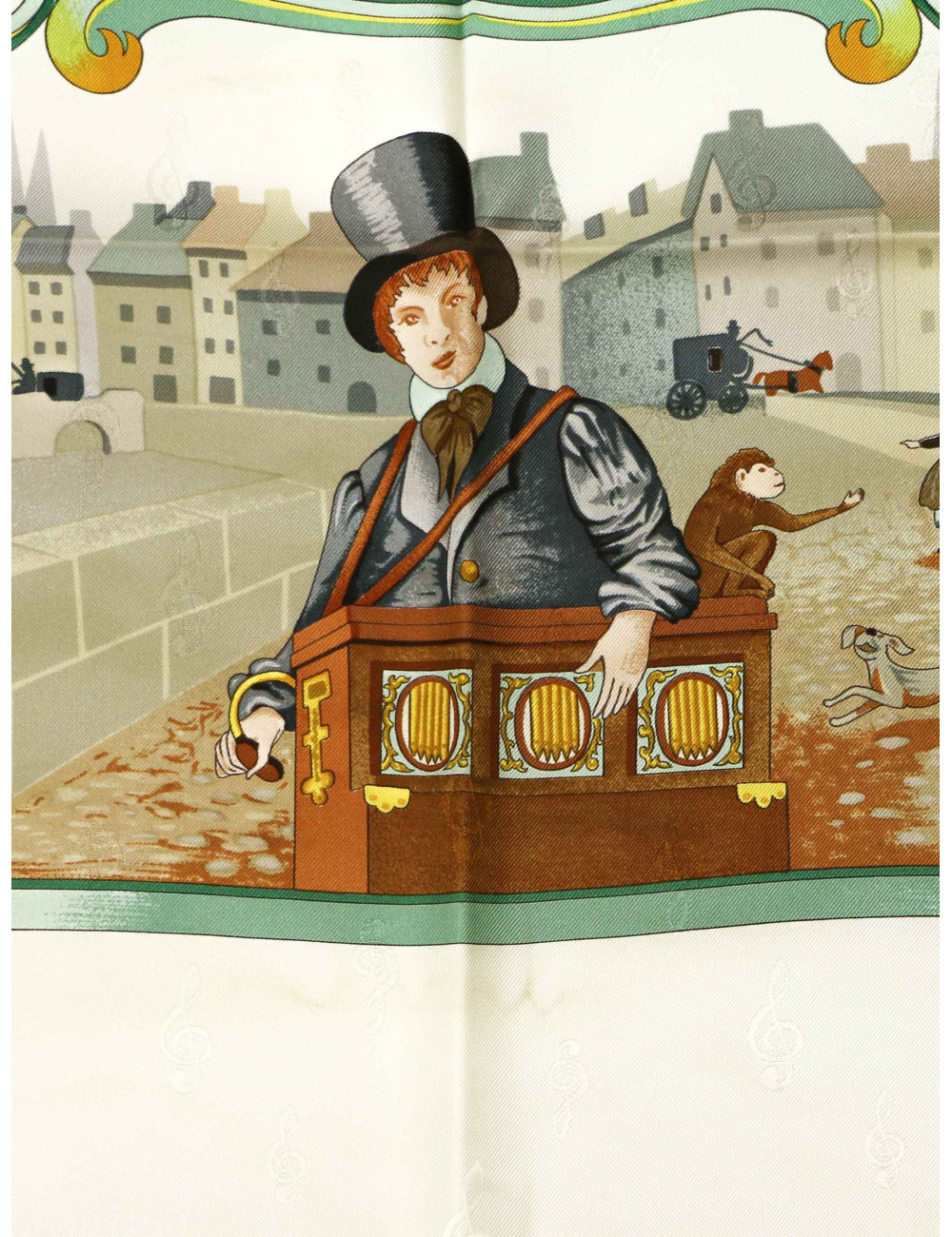 Carré HERMES Orgauphone et autres mécaniques