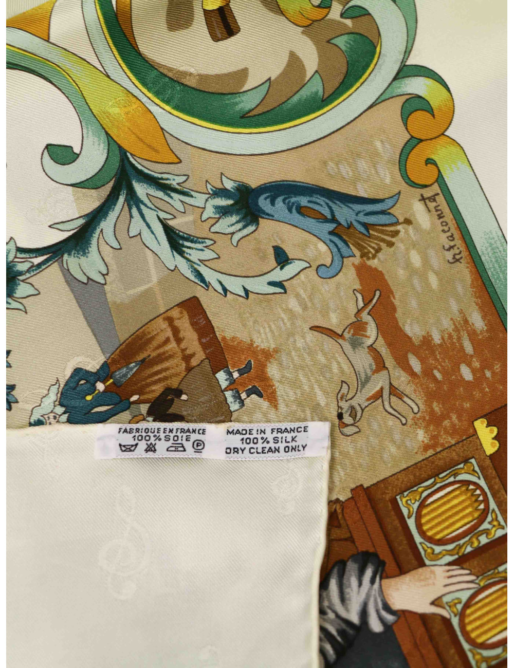 Carré HERMES Orgauphone et autres mécaniques