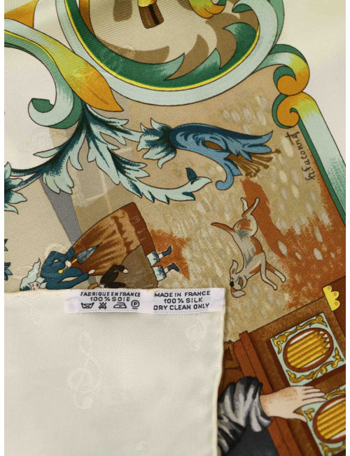 Carré HERMES Orgauphone et autres mécaniques