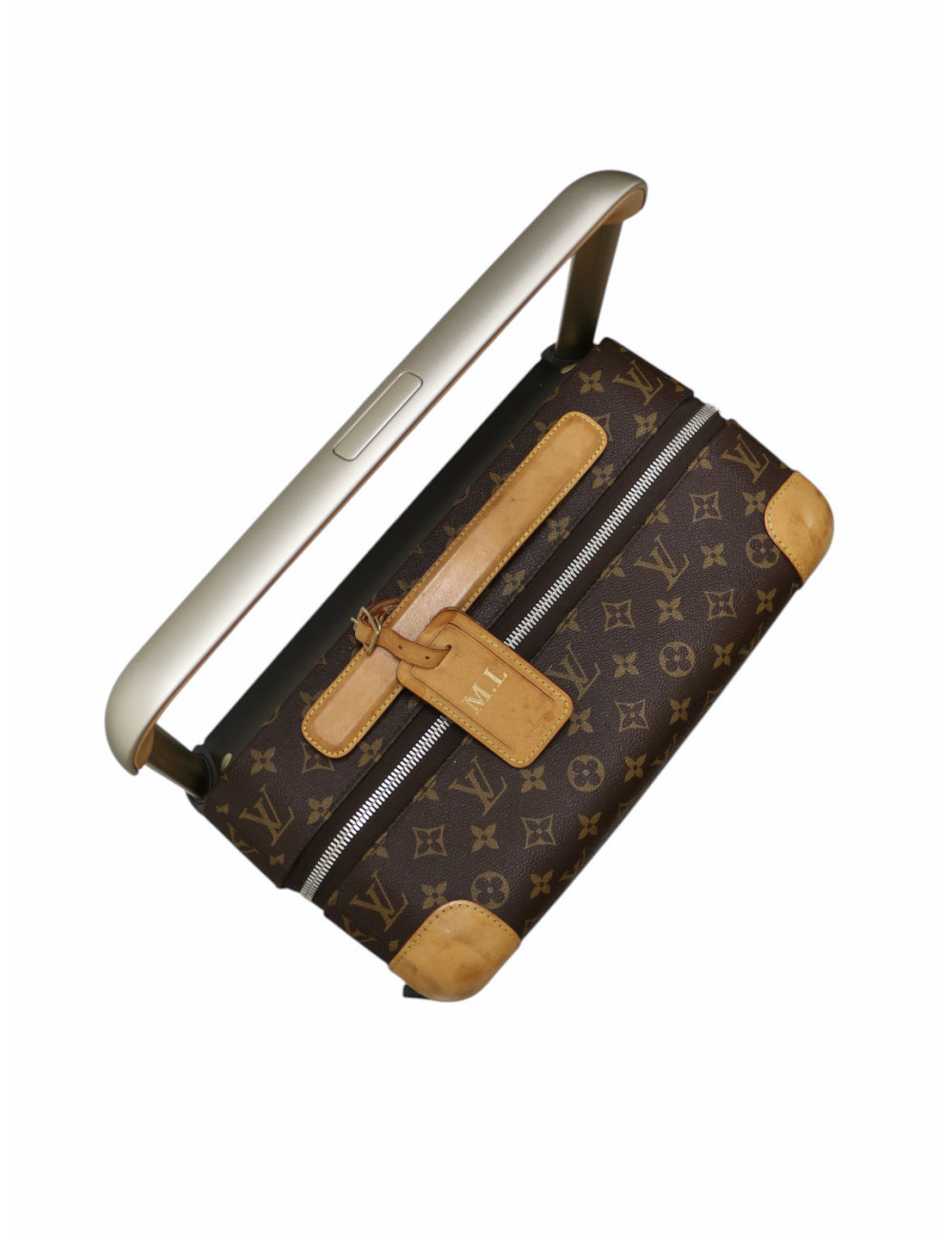 Valise LOUIS VUITTON Horizon roulante toile Monogram