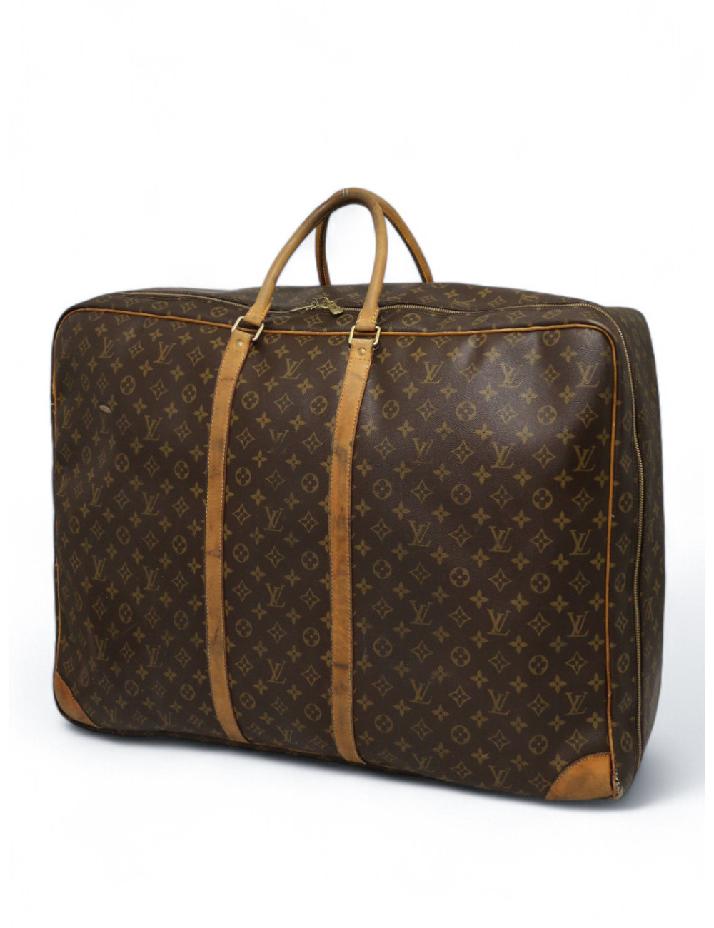 Grande Valise LOUIS VUITTON toile monogram souple