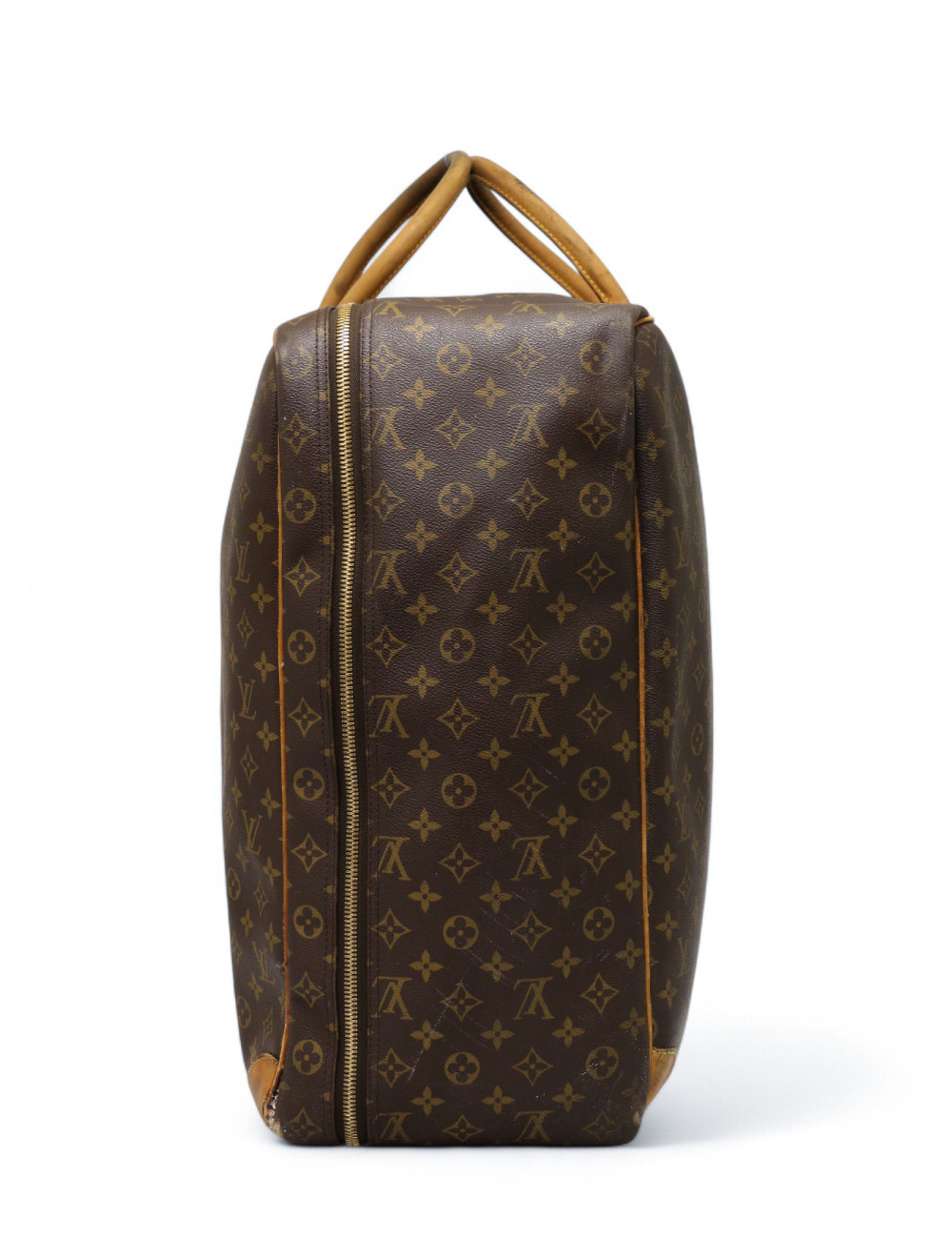 Valise Sirius Louis Vuitton 70 en toile Monogram certifiée authentique