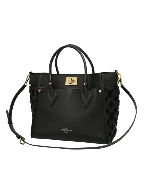 Sac Toughage LOUIS VUITTON Monogram cuir noir