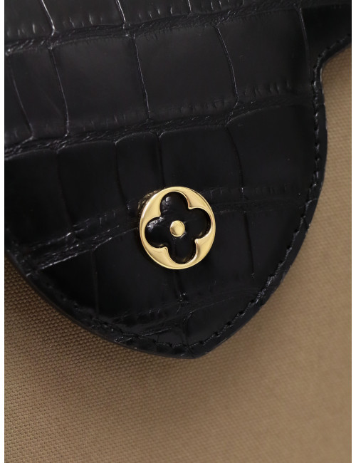 Sac LOUIS VUITTON Capucines bicolore bi-matière