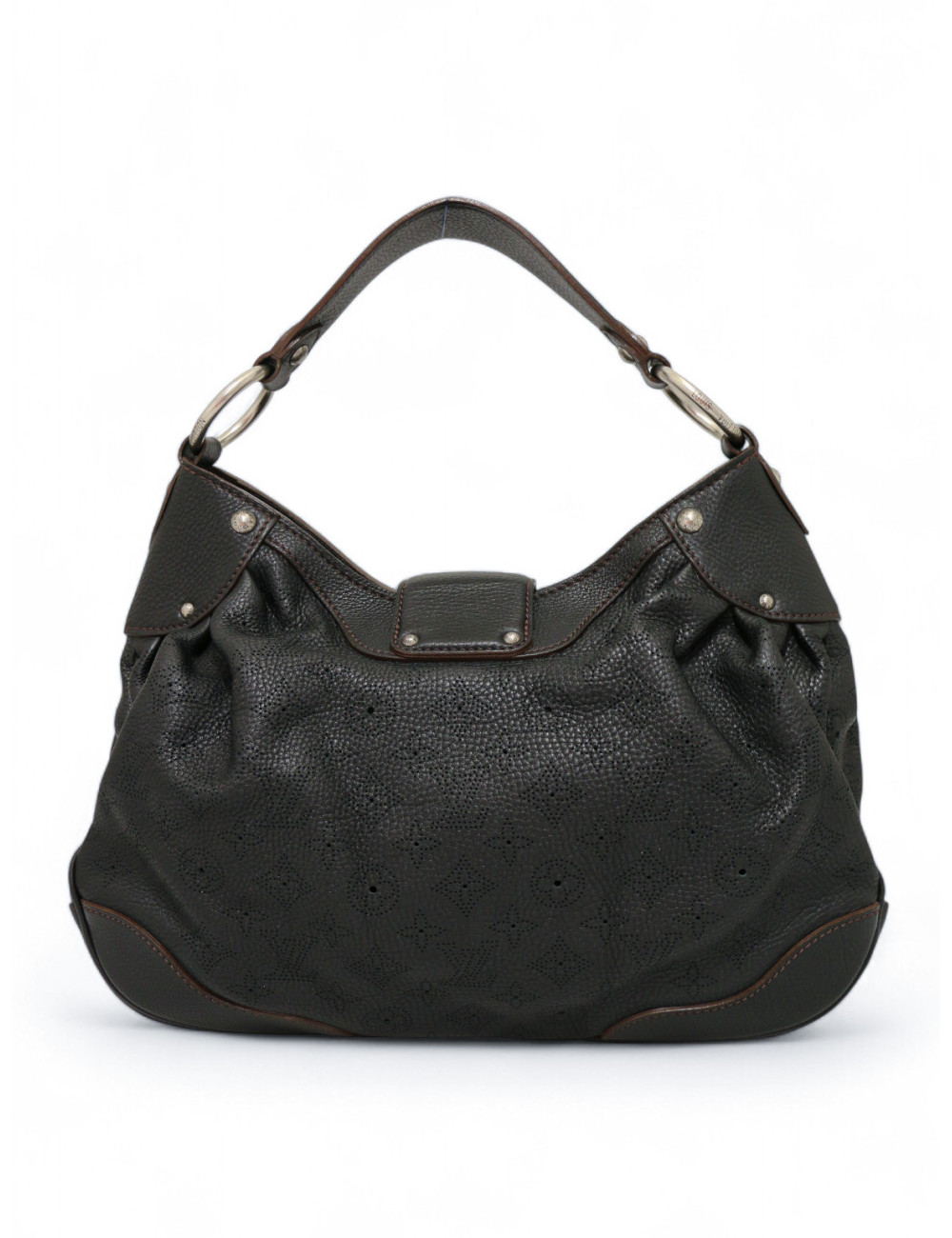Sac Mahina Louis Vuitton cuir souple perforé : certifié authentique