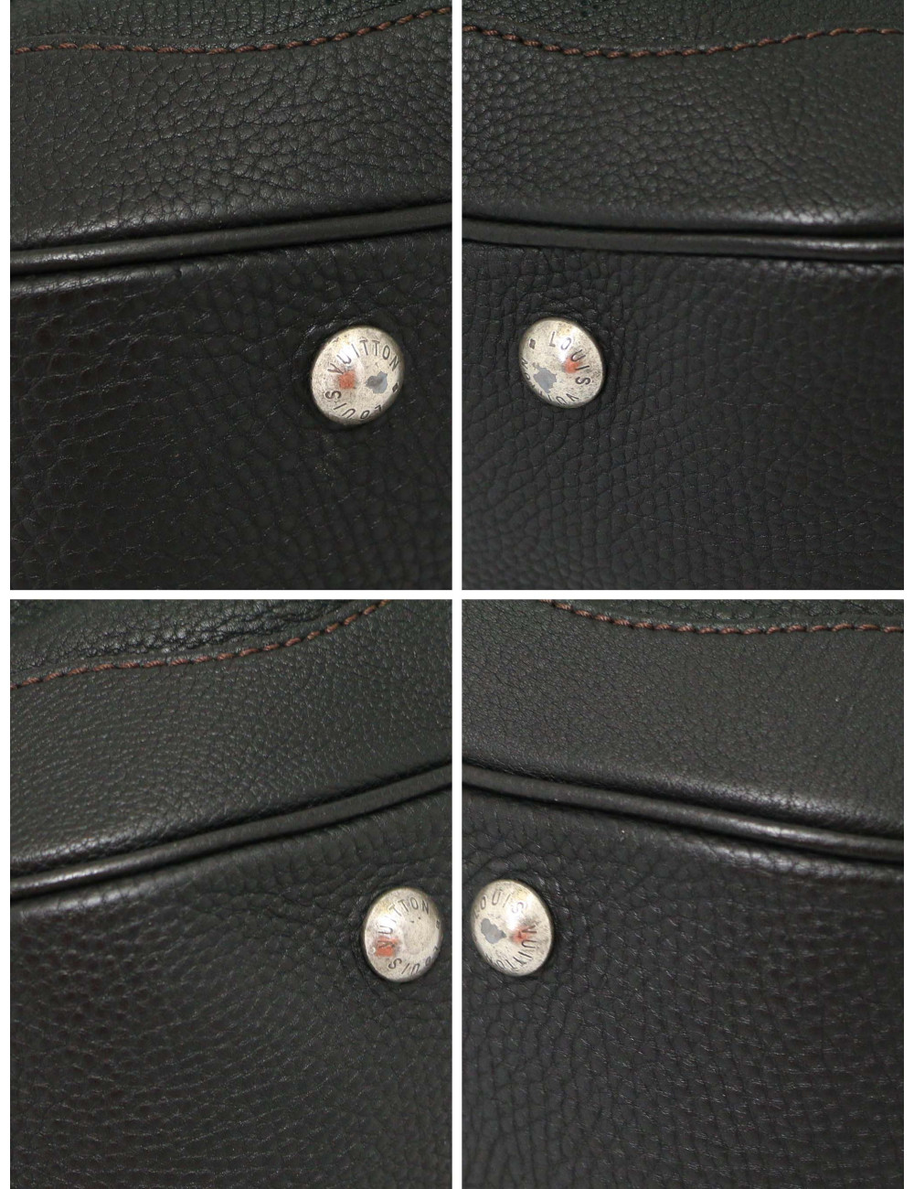 Sac Mahina Louis Vuitton cuir souple perforé : certifié authentique