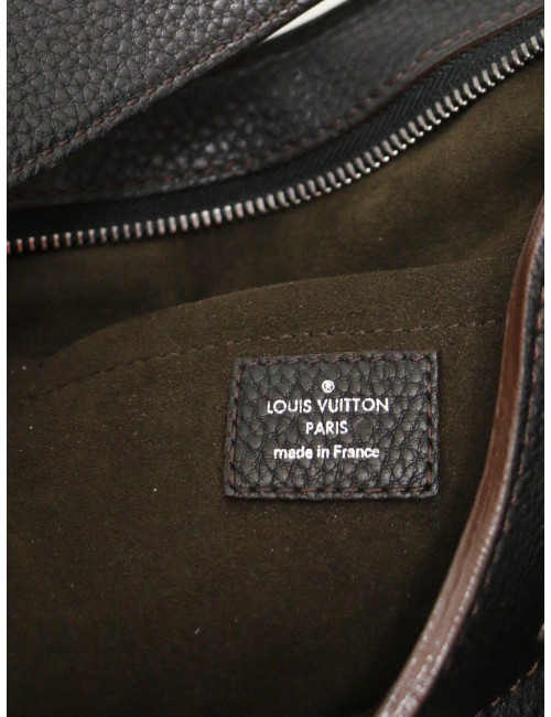 Sac Mahina Louis Vuitton cuir souple perforé : certifié authentique