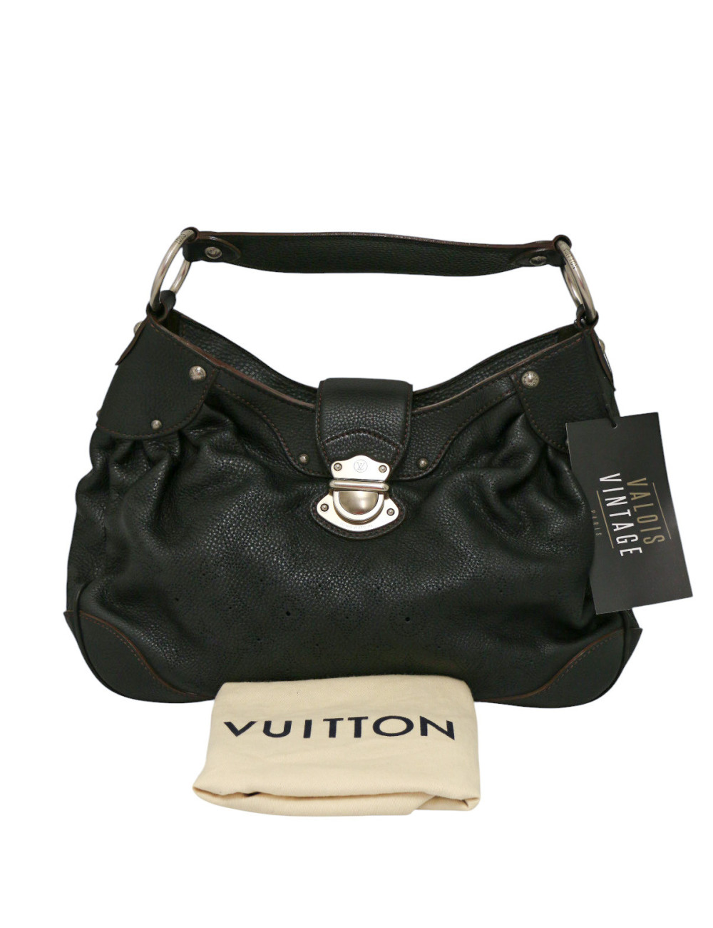 Sac Mahina Louis Vuitton cuir souple perforé : certifié authentique