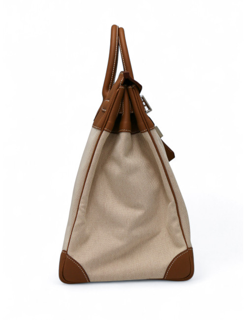 HAC HERMES Haut à Courroies toile et cuir