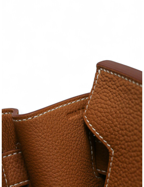 Sac Hermes HAC 40 Criss Cross Evercolor gold : certifiée authentique