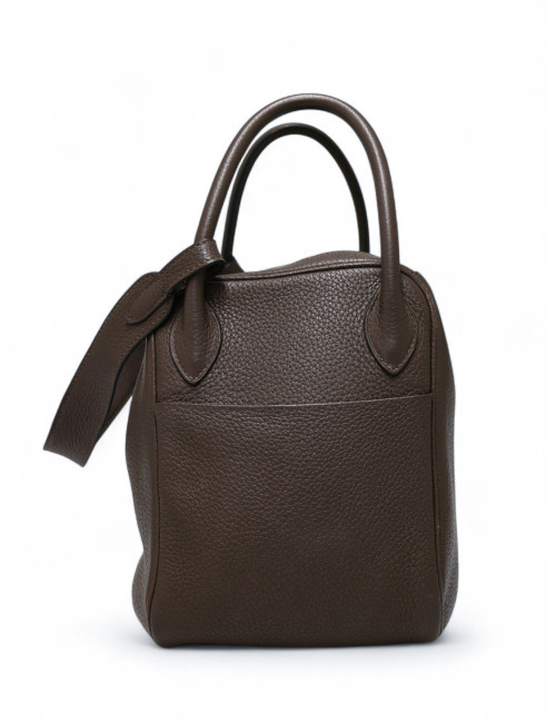 Lindy 30 HERMES cuir de veau Togo marron