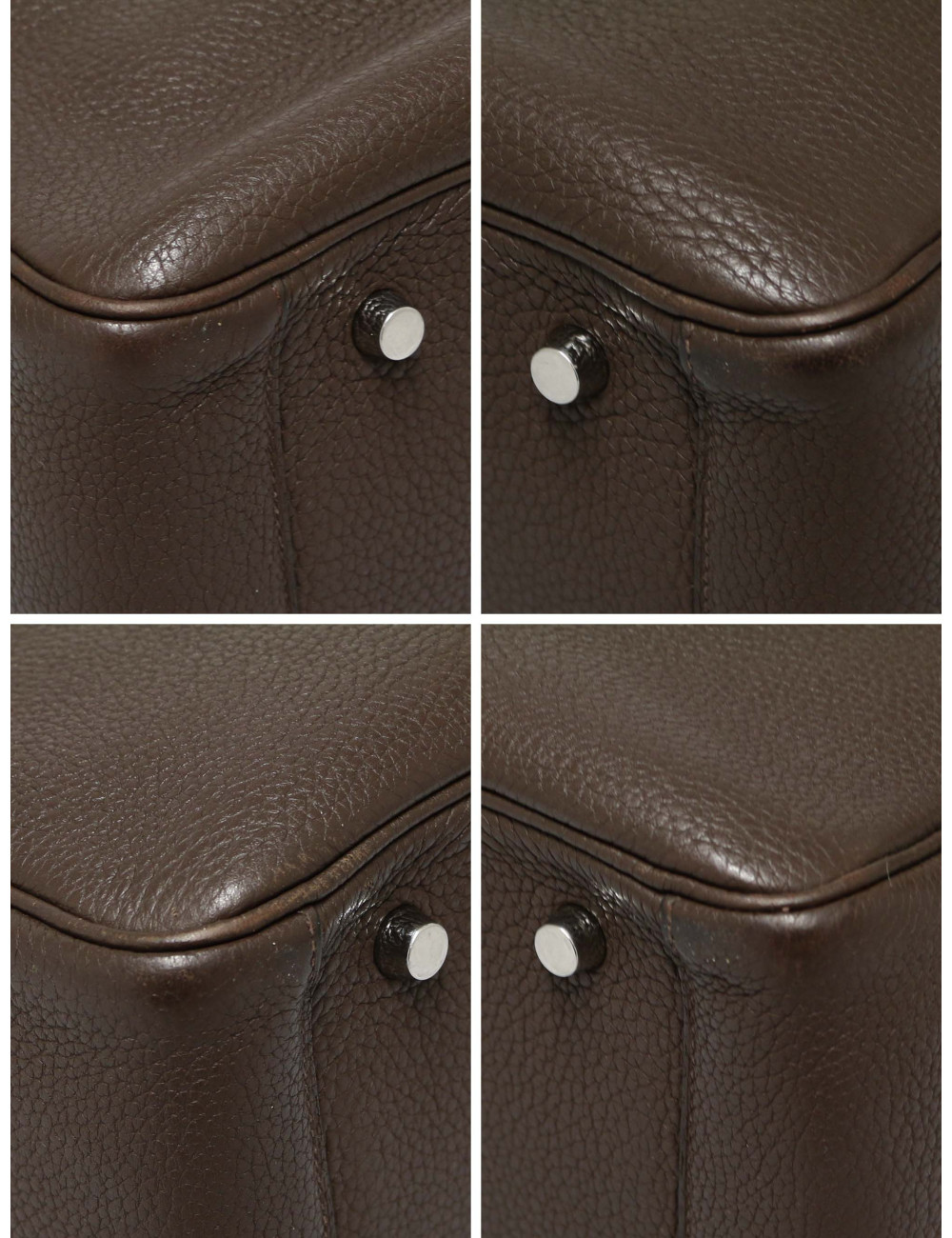 Lindy 30 HERMES cuir de veau Togo marron