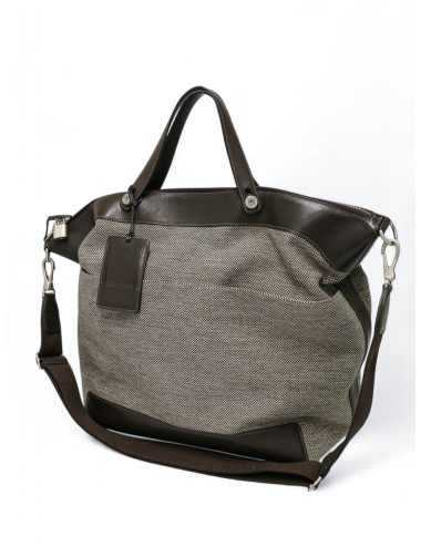 Sac Calèche Express Hermès marron disponible ici en seconde main