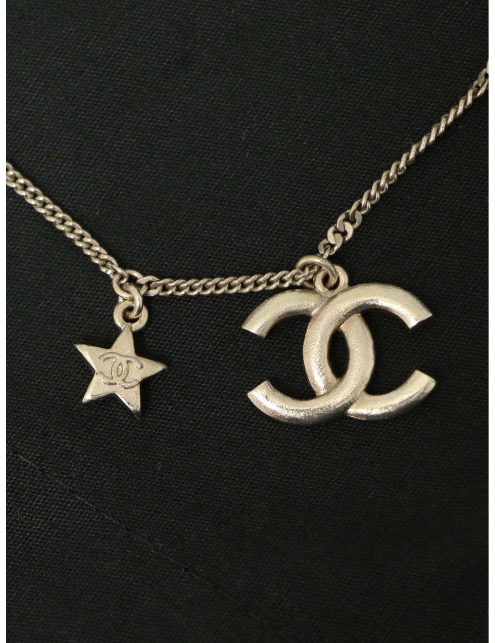 Bracelet CHANEL CC strass