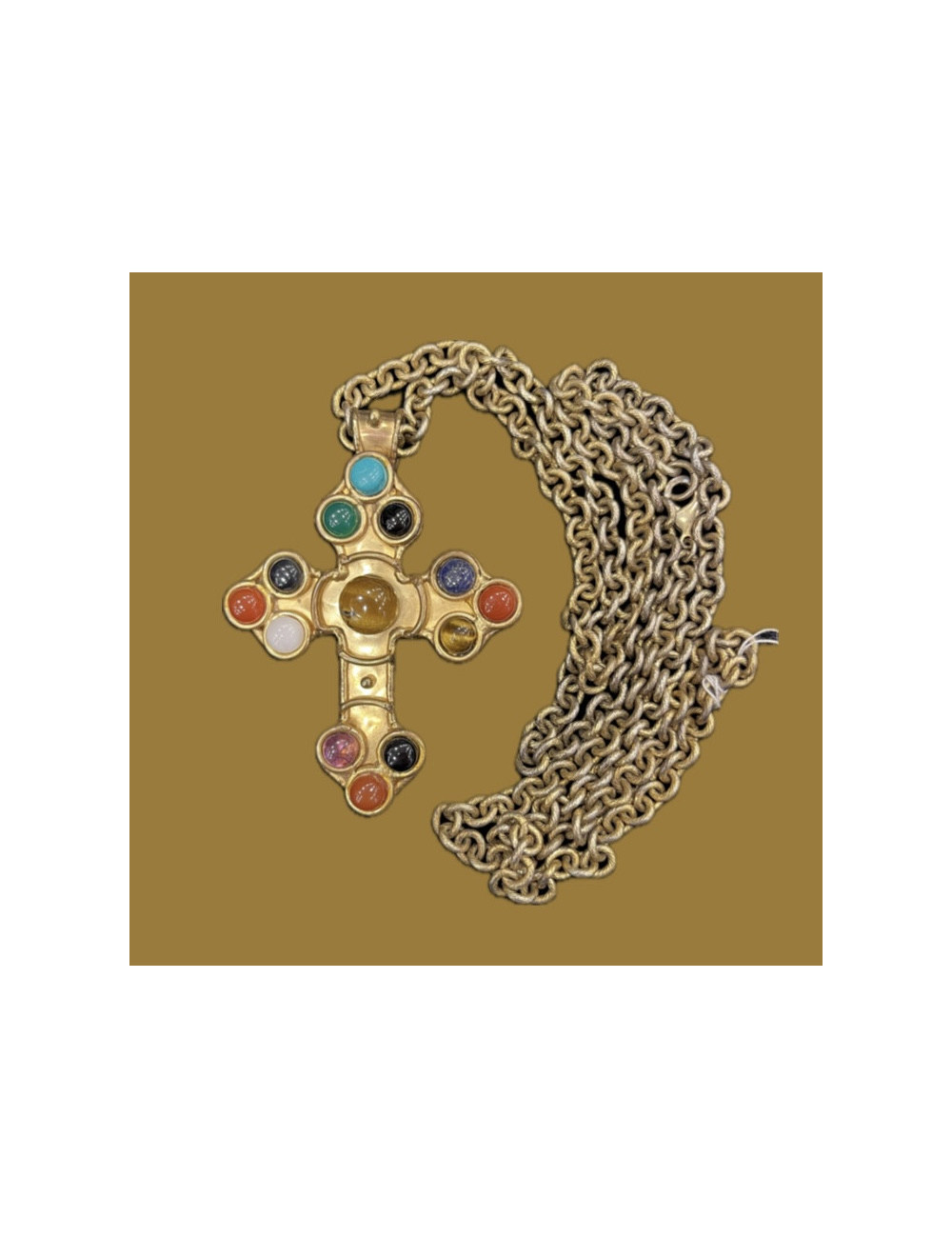 Collier croix Sylvia Toledano