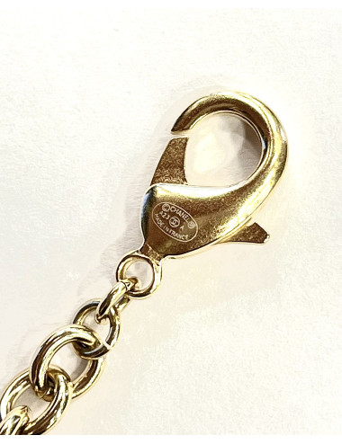 Sautoir CHANEL nacre et or 2