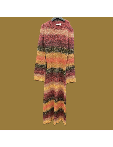 Robe Chloe laine rouge T38